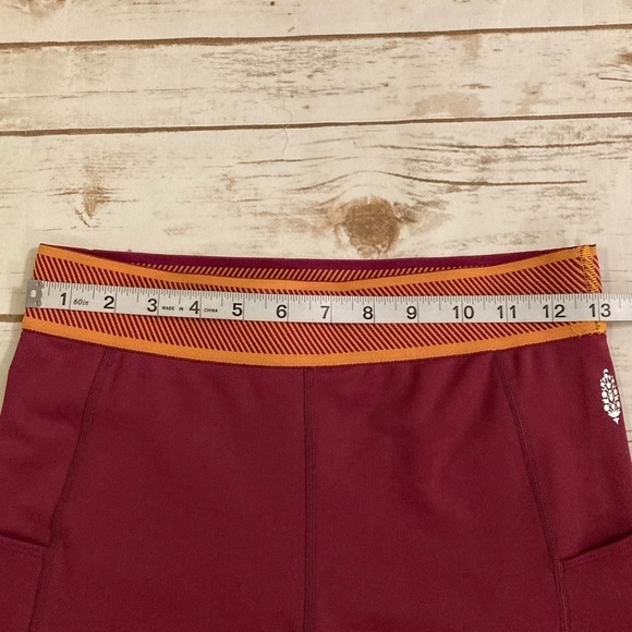 Free People Movement Maroon Side Pocket Leggings Medium - Picture 3 of 11